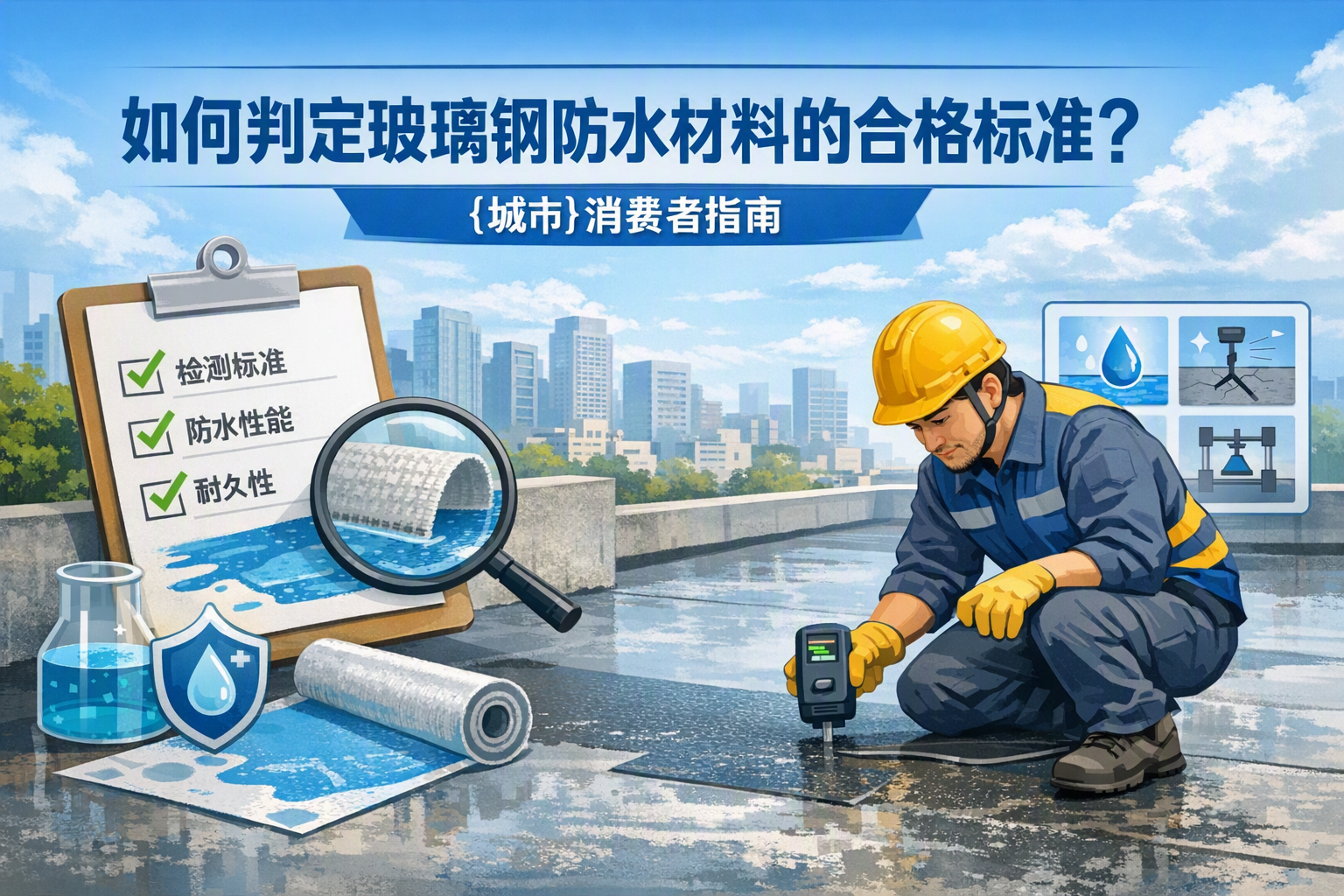 如何判定玻璃钢防水材料的合格标准？ 澄迈 消费者指南