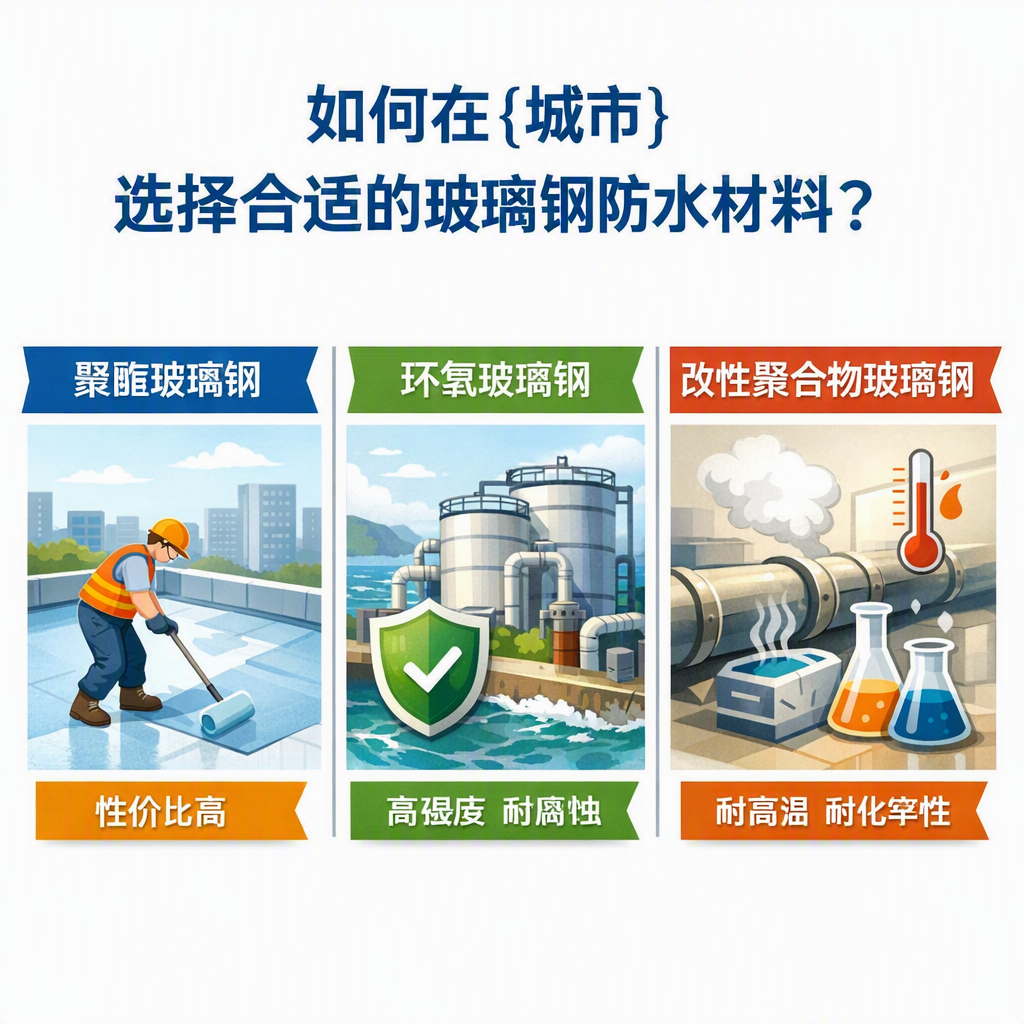 如何在澄迈选择合适的玻璃钢防水材料？