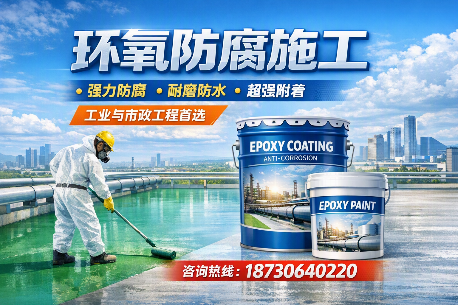 在 澄迈 进行环氧防腐施工的注意事项