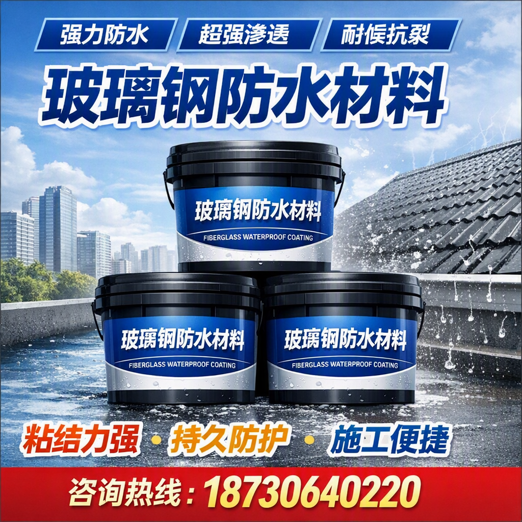 了解玻璃钢防水材料的市场趋势，澄迈 企业不可不知