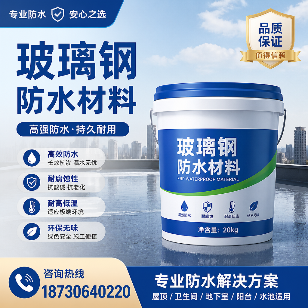 了解玻璃钢防水材料的市场趋势，澄迈 企业不可不知