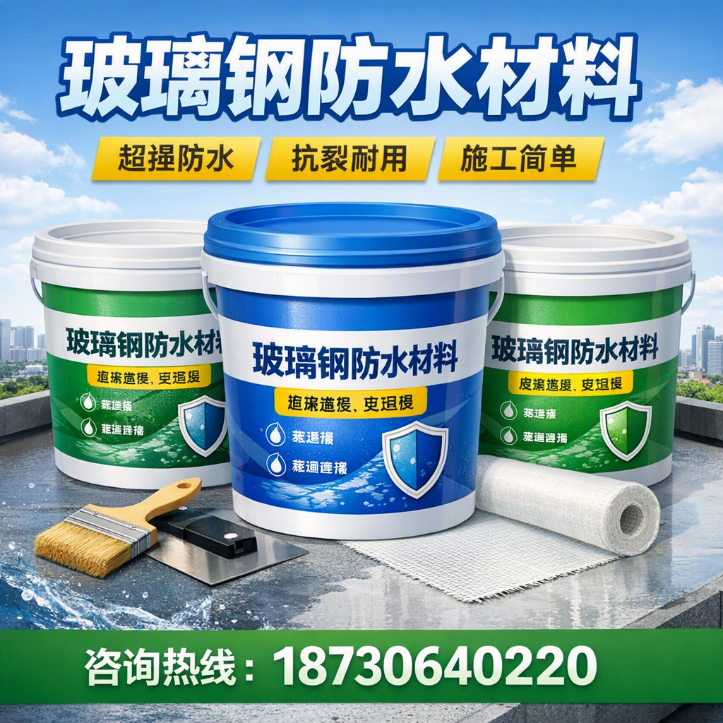 了解玻璃钢防水材料的市场趋势，澄迈 企业不可不知
